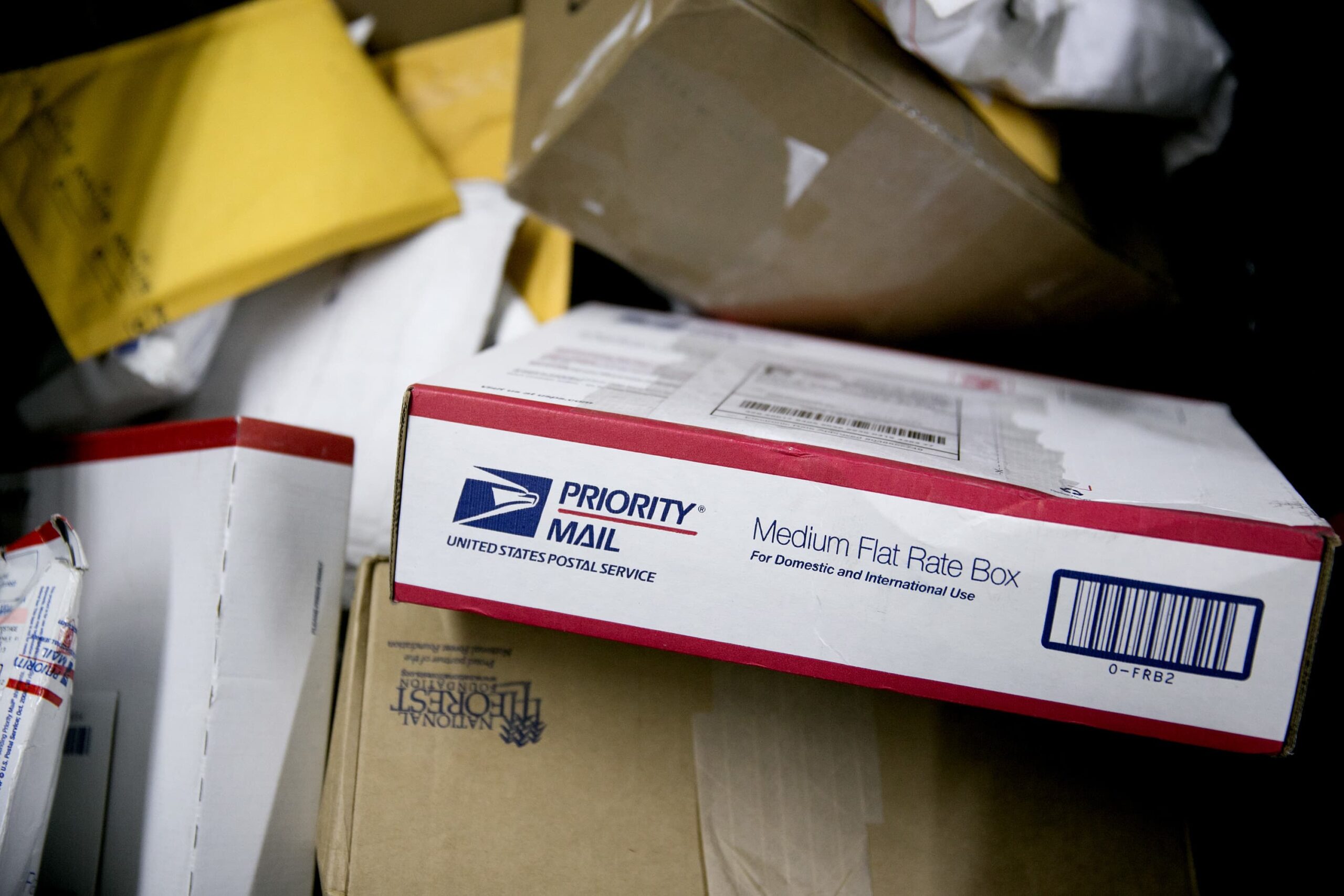 USPS Priority Mail Gone Wrong In Florida (CNBC)