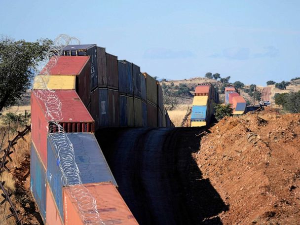 Biden Administration Sues Arizona Gov. Doug Ducey Over A Border Wall Made of Shipping Container (ABCNews)