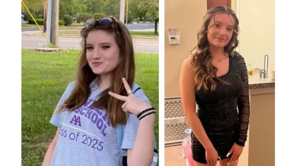 The mysteriously missing Michigan teenager Adriana Davidson has been found by authorities on the athletic fields at Pioneer High School three days after she disappeared.