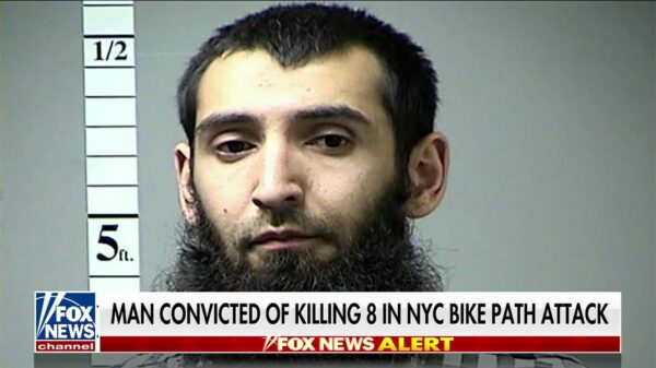 Uzbek Native Launched a Terror Attack at a Manhattan Bike Path in 2017, Convicted on All Accounts