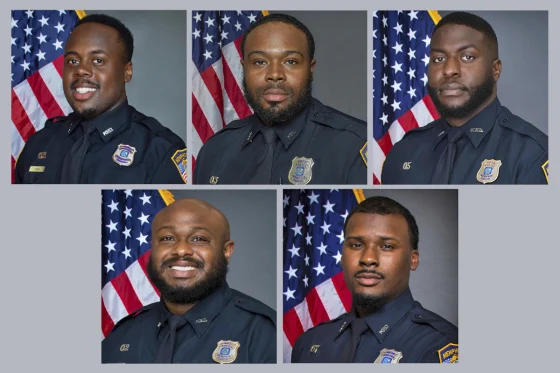  A man identified as a black Army veteran is suing the five ex-Memphis, Tennessee, police officers charged with murdering Tyre Nichols.