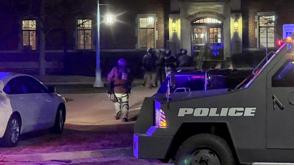  The gunman was found dead of an apparent self-inflicted gunshot wound after a mass shooting at Michigan State University.