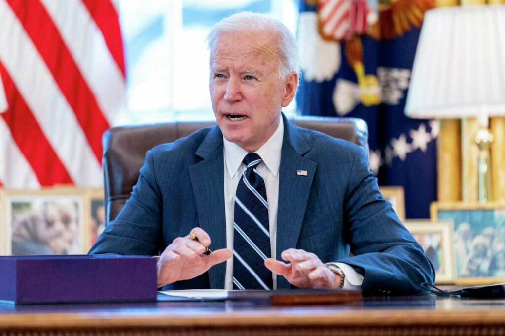 On Thursday, President Joe Biden's budget blueprint proposes his cutting deficits by nearly $3 trillion in the next decade along with a minimum tax on the richest, an announcement was seen as a build-up to his reelection pitch.