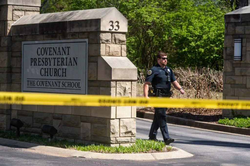 Three young children and three school staff members were shot and killed at the Covenant School in Nashville.