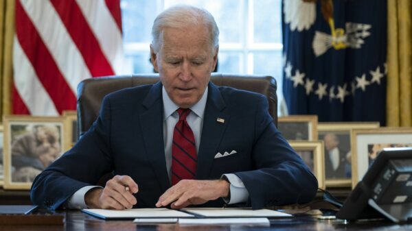 On Thursday, President Joe Biden's budget blueprint proposes his cutting deficits by nearly $3 trillion in the next decade along with a minimum tax on the richest, an announcement was seen as a build-up to his reelection pitch.