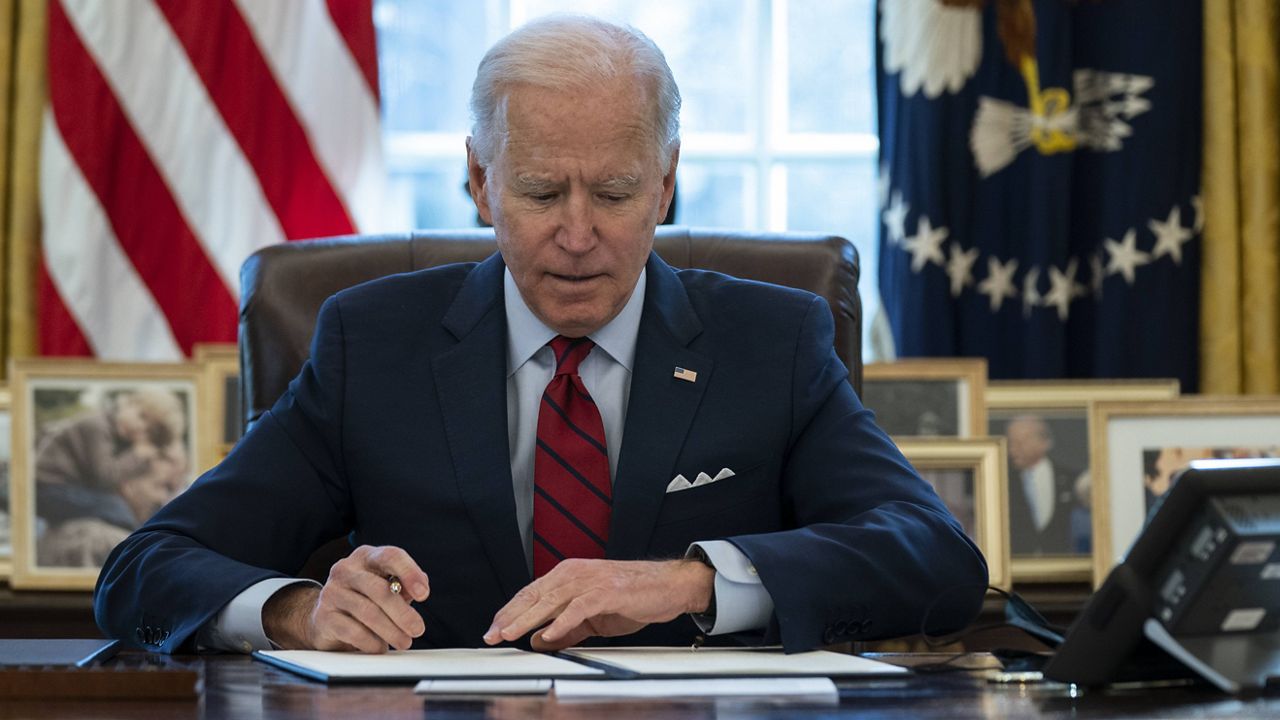 On Thursday, President Joe Biden's budget blueprint proposes his cutting deficits by nearly $3 trillion in the next decade along with a minimum tax on the richest, an announcement was seen as a build-up to his reelection pitch.