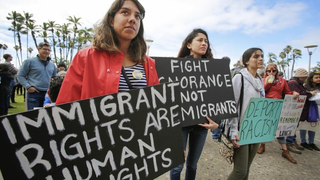 The Supreme Court is considering the Biden administration's appeal of the law that makes it a crime to encourage migrants to stay in the country illegally. 