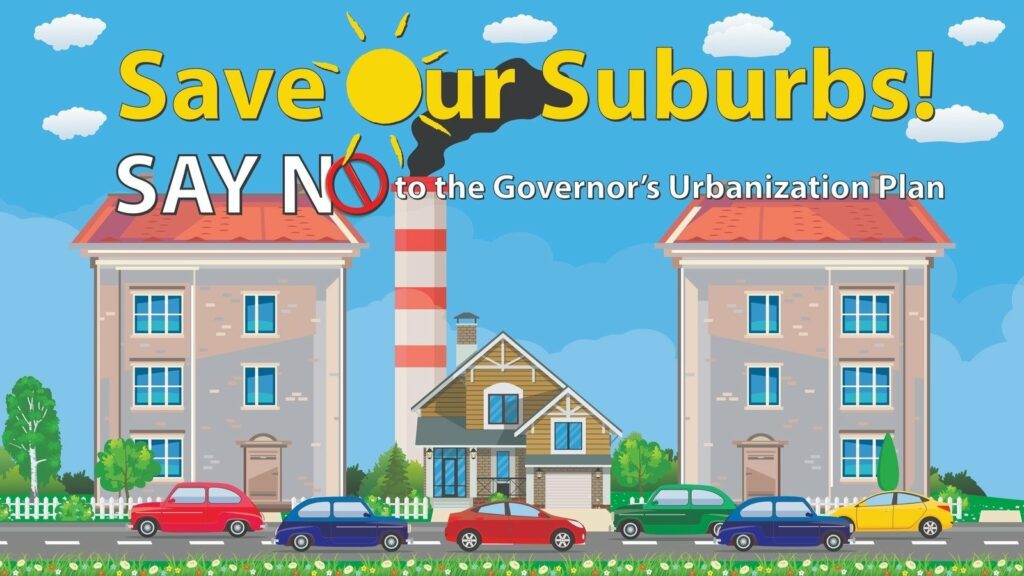 Announcement from Mayor Pamela Panzenbeck to defeat Gov. Hochul’s New York housing compact plan to override local zoning.