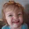 Oklahoma 2 years old girl who has been missing since February was last seen at Indianapolis carried by her mother unconscious and wrapped in a blanket.