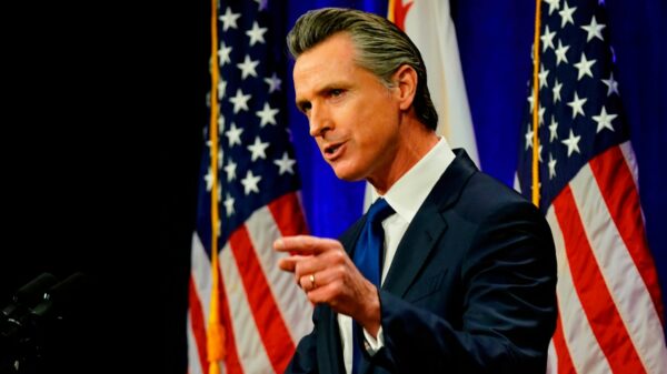 California Governor Gavin Newsom is traveling to Republican states to ban official travel with a new political action committee (PAC) as rumors of presidential run swirl.