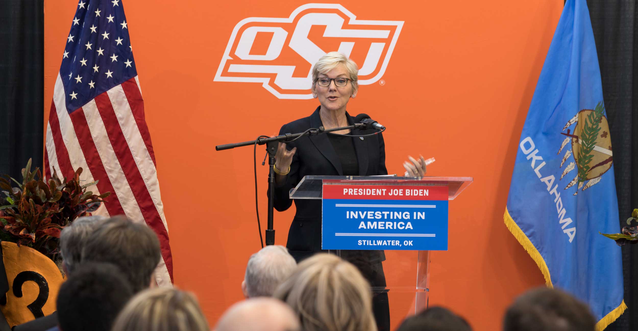 On Friday, U.S. Secretary of Energy Jennifer M. Granholm announced the creation of the Great Plains Center of Excellence (GPCoE) at  Oklahoma State University.