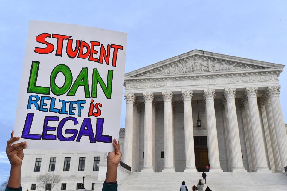 Student debt relief
