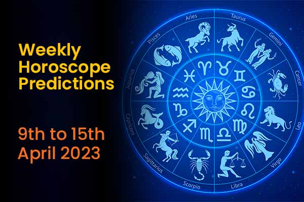 Weekly horoscope for April 9-15 2023 to know your daily astrological predictions. Look ahead to progress and satisfaction as you reach your goals, read to know more in detail.